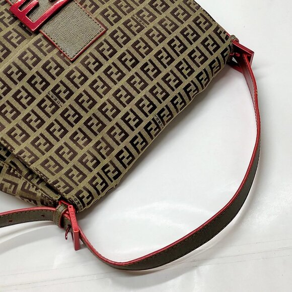 Fendi Hand Bag Brown Canvas mon-684-091725 - Picture 5 of 16